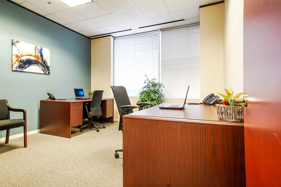 executive office workspace