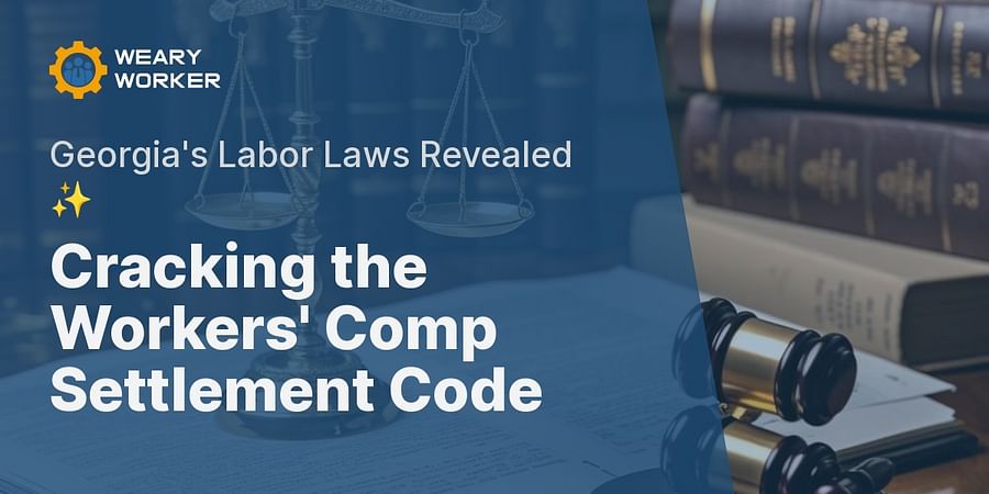Cracking the Workers' Comp Settlement Code - Georgia's Labor Laws Revealed ✨