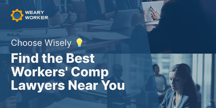 Find the Best Workers' Comp Lawyers Near You - Choose Wisely 💡