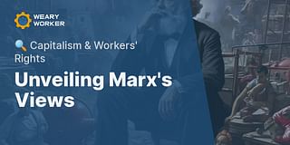Unveiling Marx's Views - 🔍 Capitalism & Workers' Rights